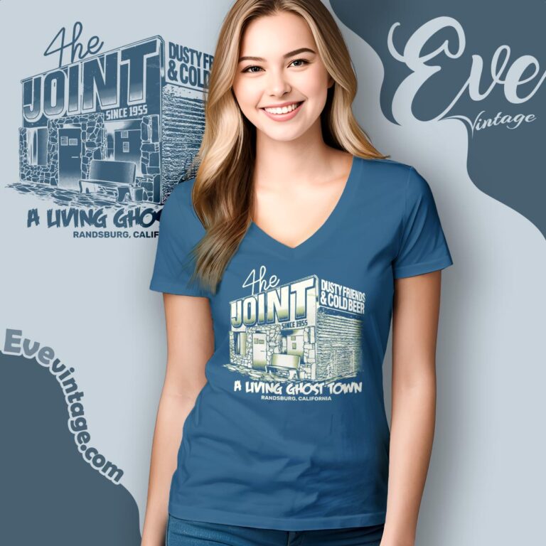 The Joint Dive Bar Shirt Randsburg Ca V Neck TShirt The Joint Dive Bar Shirt Randsburg Ca V Neck TShirt
