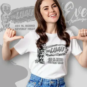 The Luau Shirt Beverly Hills Ca Tiki Bar Women T shirt