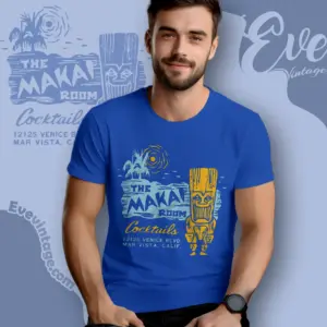 The Makai Room Shirt Los Angeles Tiki Bar T shirt
