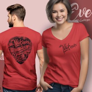 The Nick Rocks Shirt – Birmingham’s Dirty Little Secret V neck
