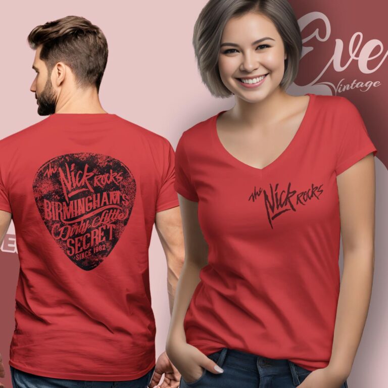 The Nick Rocks Shirt – Birmingham’s Dirty Little Secret V neck The Nick Rocks Shirt – Birmingham’s Dirty Little Secret V neck