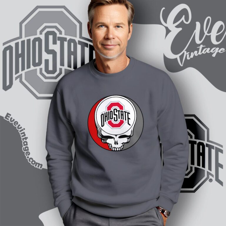 The Ohio State University Steal Your Face Grateful Dead Shirt Sweatshirt The Ohio State University Steal Your Face Grateful Dead Shirt Sweatshirt