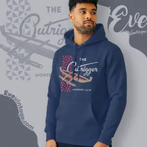 The Outrigger Shirt Monterey Ca Tiki Bar Hoodie