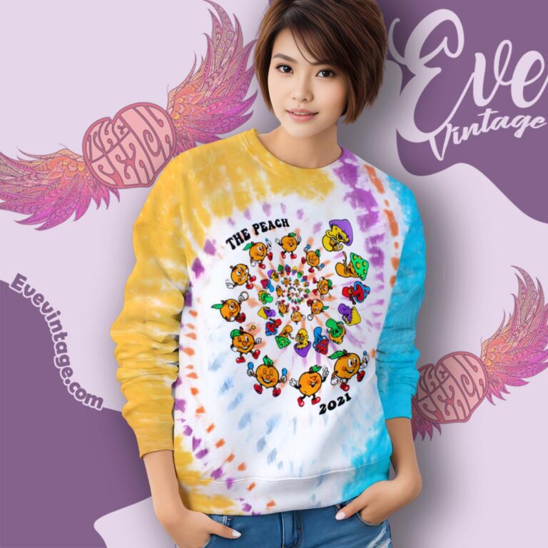 The Peach 2001 Shirt Montage Mountain Music Festival Sweatshirt The Peach 2001 Shirt Montage Mountain Music Festival Sweatshirt