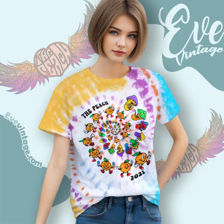 The Peach 2001 Shirt Montage Mountain Music Festival Women T Shirt The Peach 2001 Shirt Montage Mountain Music Festival Women T Shirt