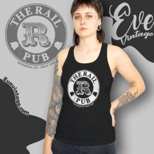 The Rail Pub Shirt Savannah Ga Dive Bar Tank Top Racerback