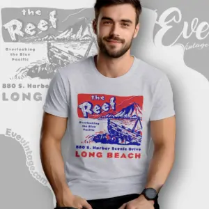 The Reef Shirt Long Beach Tiki Bar T shirt