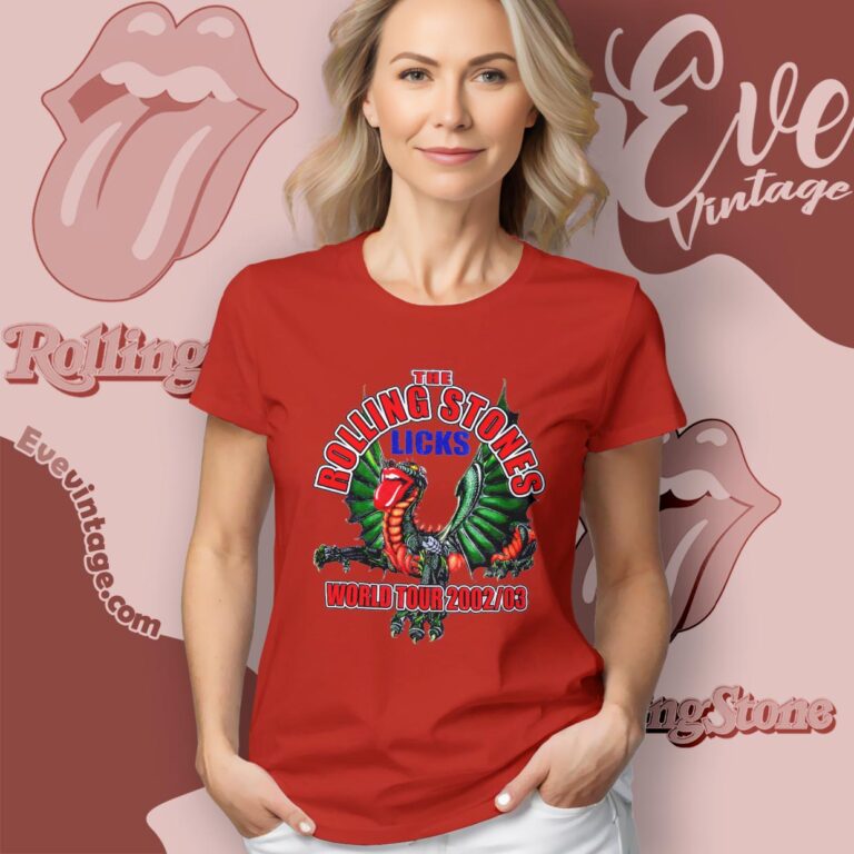The Rolling Stones Licks World Tour 2022 2003 Shirt Women T shirt The Rolling Stones Licks World Tour 2022 2003 Shirt Women T shirt