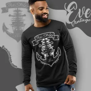 The Ship Tavern Shirt Portland Bar Long Sleeve Tee