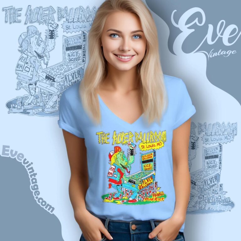 The Silver Ballroom Shirt St Louis Missouri Tee V Neck TShirt The Silver Ballroom Shirt St Louis Missouri Tee V Neck TShirt