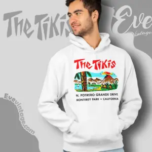 The Tikis Shirt Monterey Park Tiki Bar Hoodie