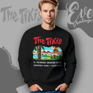 The Tikis Shirt Monterey Park Tiki Bar Sweatshirt
