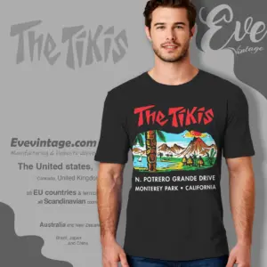 The Tikis Shirt Monterey Park Tiki Bar T shirt