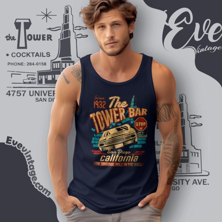 The Tower Bar Shirt The Original Hole In The Wall Tank Top Racerback The Tower Bar Shirt The Original Hole In The Wall Tank Top Racerback