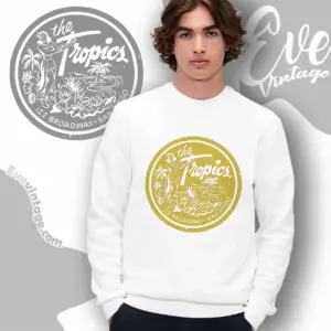 The Tropics Bar Shirt San Diego Ca Tiki Bar Sweatshirt