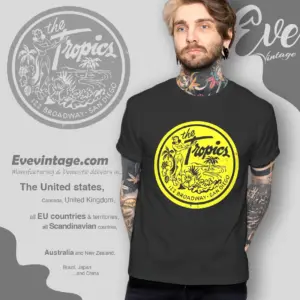 The Tropics Bar Shirt San Diego Ca Tiki Bar T shirt