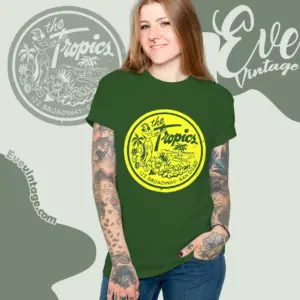 The Tropics Bar Shirt San Diego Ca Tiki Bar Women T shirt
