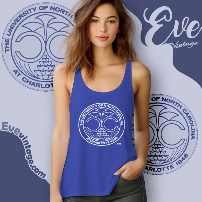 The University Of North Carolina At Charlotte Shirt Tank Top Racerback The University Of North Carolina At Charlotte Shirt Tank Top Racerback