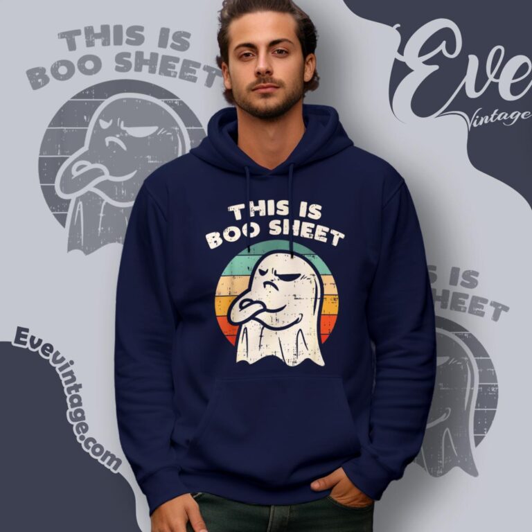 This Is Boo Sheet Ghost Retro Halloween Shirt Hoodie This Is Boo Sheet Ghost Retro Halloween Shirt Hoodie
