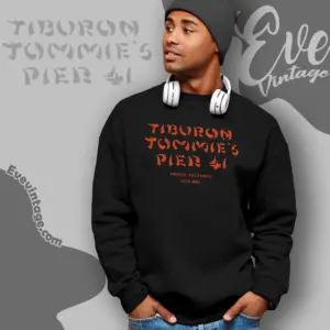Tiburon Tommies Pier 41 Shirt Tiburon Ca Tiki Bar Sweatshirt