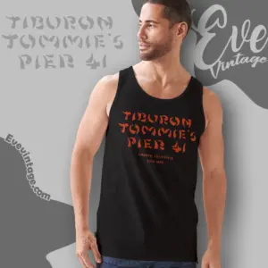 Tiburon Tommies Pier 41 Shirt Tiburon Ca Tiki Bar Tank Top Racerback