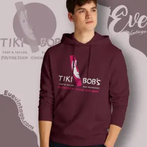 Tiki Bobs Shirt San Francisco Tiki Bar Hoodie