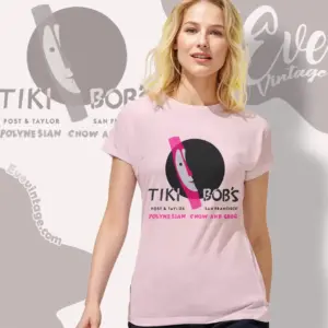 Tiki Bobs Shirt San Francisco Tiki Bar Women T shirt