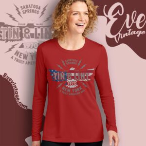 Tin And Lint Bar Shirt New York Dive Bar Long Sleeve Tee