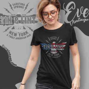 Tin And Lint Bar Shirt New York Dive Bar Women T shirt