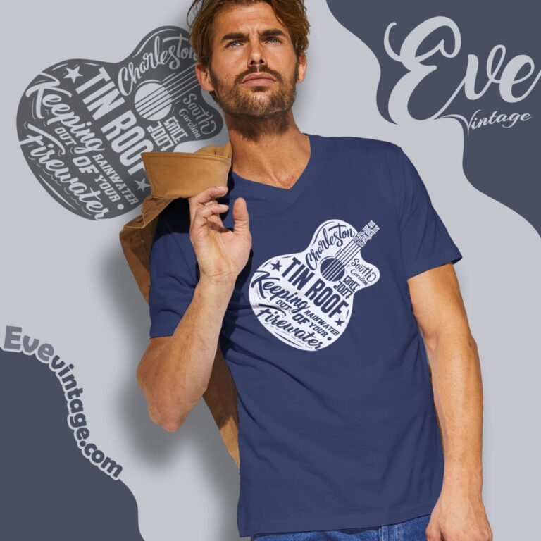 Tin Roof South Carolina Dive Bar Shirt V Neck TShirt Tin Roof South Carolina Dive Bar Shirt V Neck TShirt