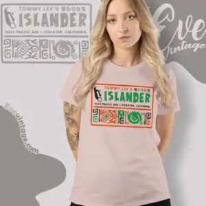 Tommy Lees Islander Shirt Stockton Tiki Bar Women T shirt