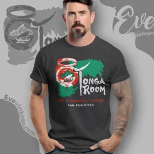 Tonga Room Shirt San Francisco Tiki Bar T shirt