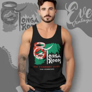 Tonga Room Shirt San Francisco Tiki Bar Tank Top Racerback
