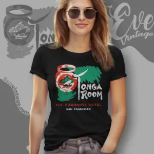 Tonga Room Shirt San Francisco Tiki Bar Women T shirt