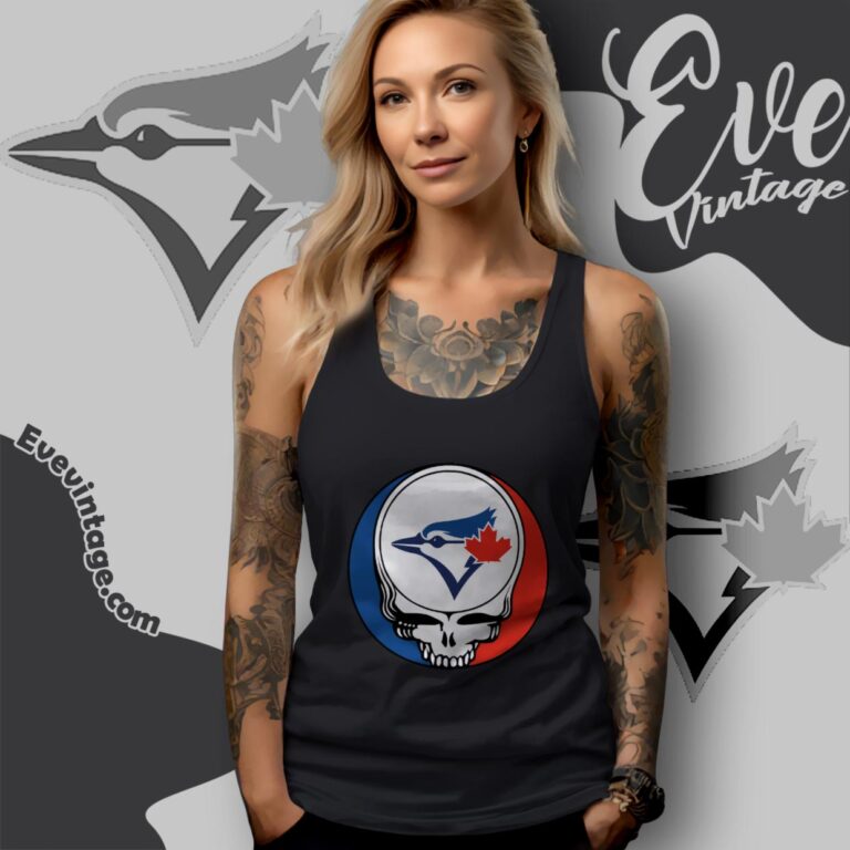 Toronto Blue Jays Steal Your Face Grateful Dead Shirt Tank Top Racerback Toronto Blue Jays Steal Your Face Grateful Dead Shirt Tank Top Racerback
