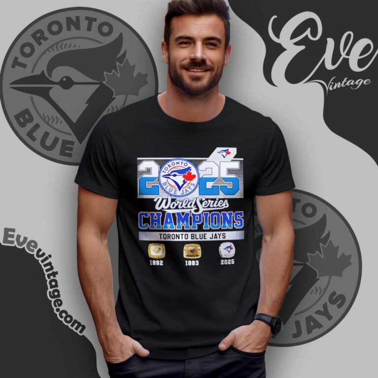 Toronto Blue Jays World Series Champions Shirt 3 Time Mascot Tee T shirt Toronto Blue Jays World Series Champions Shirt 3 Time Mascot Tee T shirt