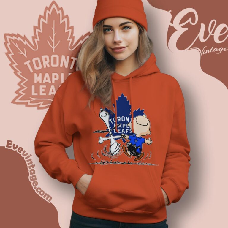 Toronto Maple Leafs Charlie Brown Snoopy Happy Dancing Shirt Hoodie Toronto Maple Leafs Charlie Brown Snoopy Happy Dancing Shirt Hoodie