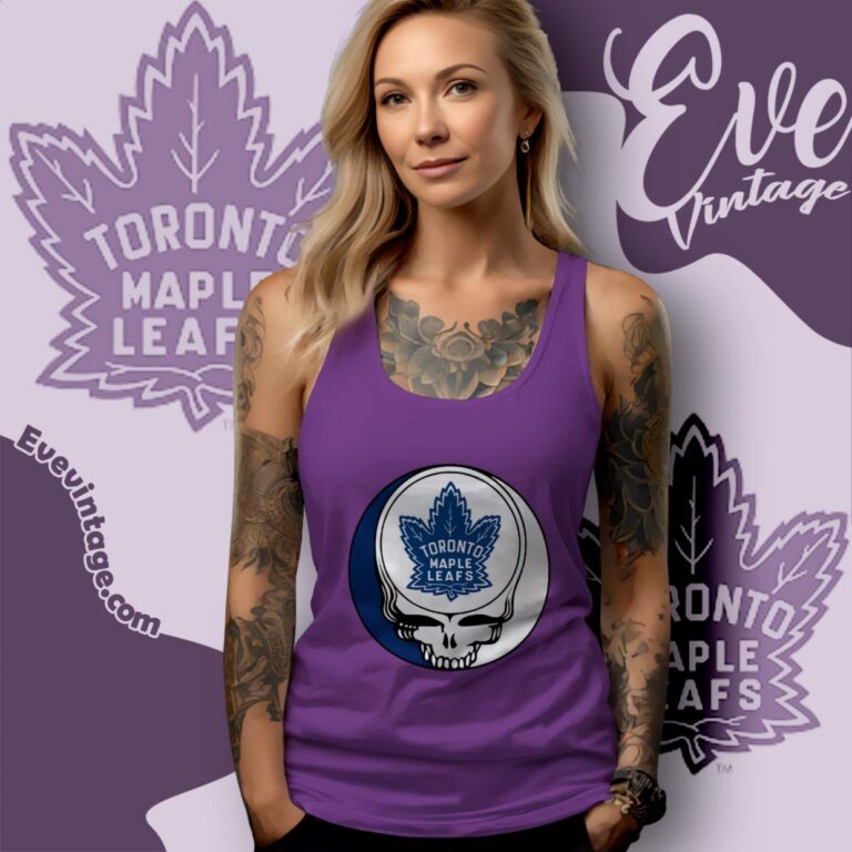 Toronto Maple Leafs Steal Your Face Grateful Dead Shirt Tank Top Racerback Toronto Maple Leafs Steal Your Face Grateful Dead Shirt Tank Top Racerback