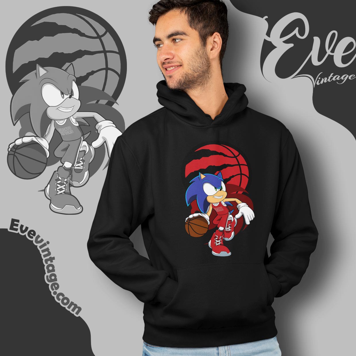 Toronto Raptors Sonic The Hedgehog Shirt Toronto Raptors Sonic The Hedgehog Shirt