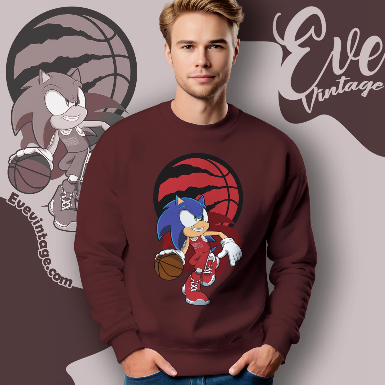 Toronto Raptors Sonic The Hedgehog Shirt Toronto Raptors Sonic The Hedgehog Shirt
