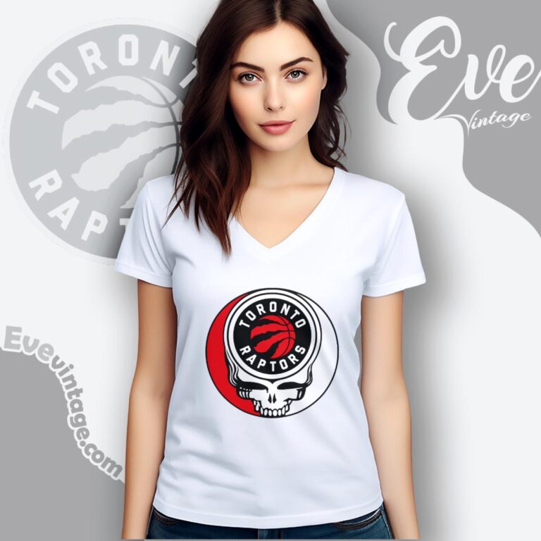 Toronto Raptors Steal Your Face Grateful Dead Shirt V Neck TShirt Toronto Raptors Steal Your Face Grateful Dead Shirt V Neck TShirt