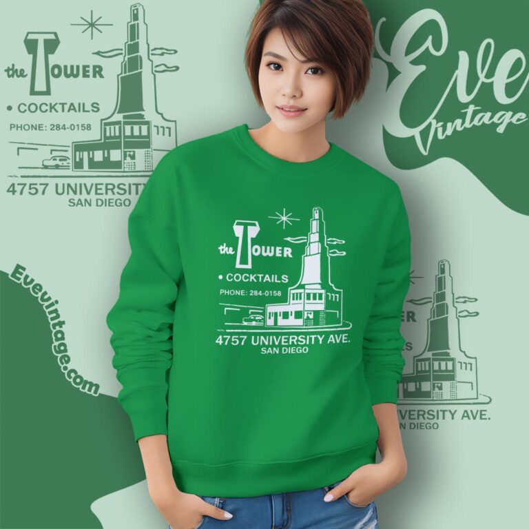 Tower Bar Shirt San Diego Ca Sweatshirt Tower Bar Shirt San Diego Ca Sweatshirt