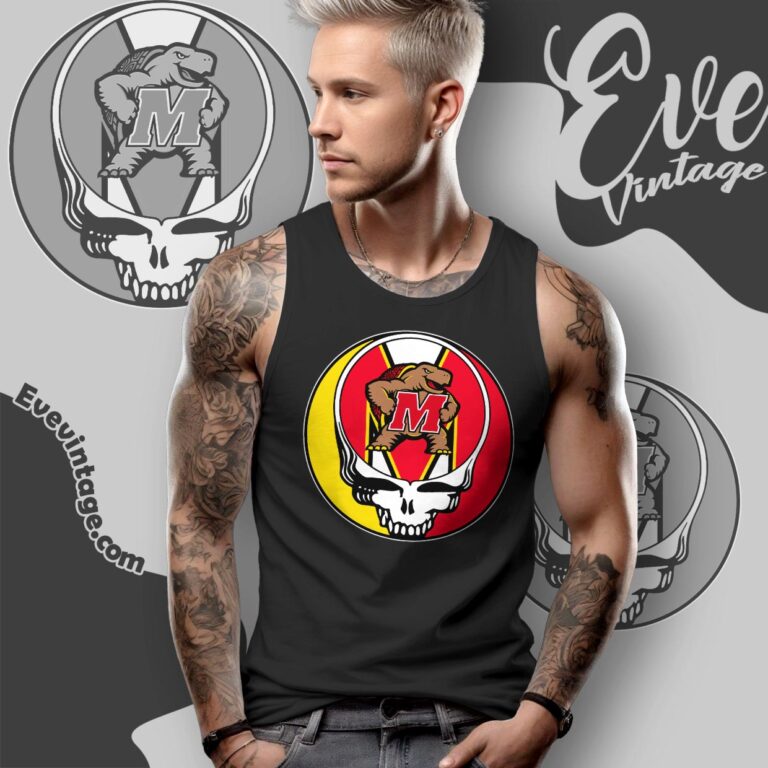 Towson Tigers Steal Your Face Stealie Shirt Tank Top Racerback Towson Tigers Steal Your Face Stealie Shirt Tank Top Racerback