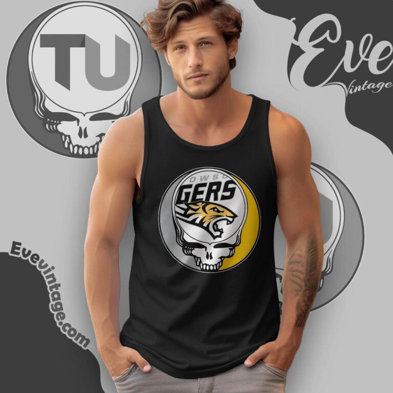 Towson Tigers Steal Your Face Stealie Shirt Tank Top Racerback Towson Tigers Steal Your Face Stealie Shirt Tank Top Racerback