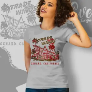 Trade Winds Shirt Oxnard Tiki Bar Women T shirt