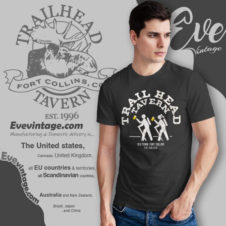 Trailhead Tavern Shirt Colorado Dive Bar T shirt Trailhead Tavern Shirt Colorado Dive Bar T shirt