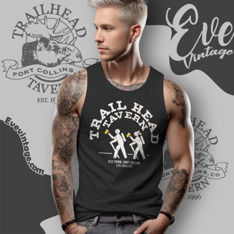 Trailhead Tavern Shirt Colorado Dive Bar Tank Top Racerback Trailhead Tavern Shirt Colorado Dive Bar Tank Top Racerback
