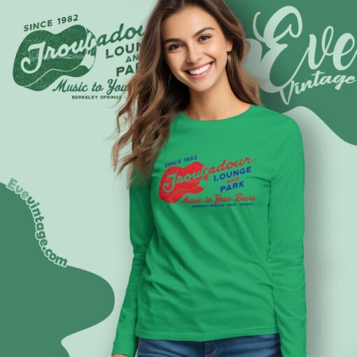 Troubadour Lounge and Park Bar Shirt West Virginia Dive Bar
