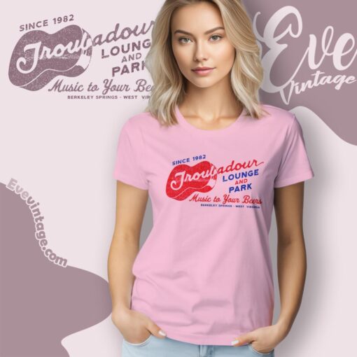Troubadour Lounge and Park Bar Shirt West Virginia Dive Bar