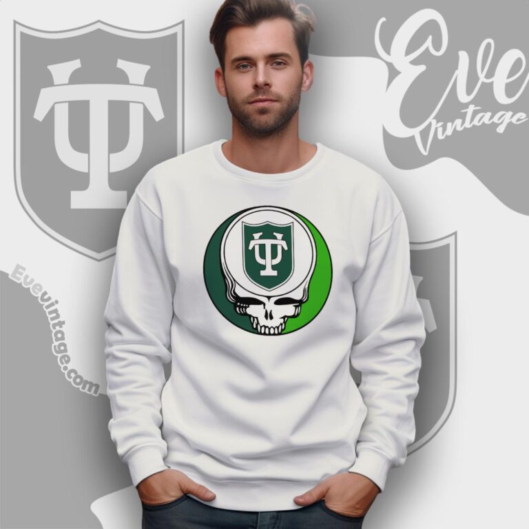 Tulane University Steal Your Face Grateful Dead Shirt Sweatshirt Tulane University Steal Your Face Grateful Dead Shirt Sweatshirt